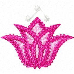 Flowers And Tree Embroidery Design 9